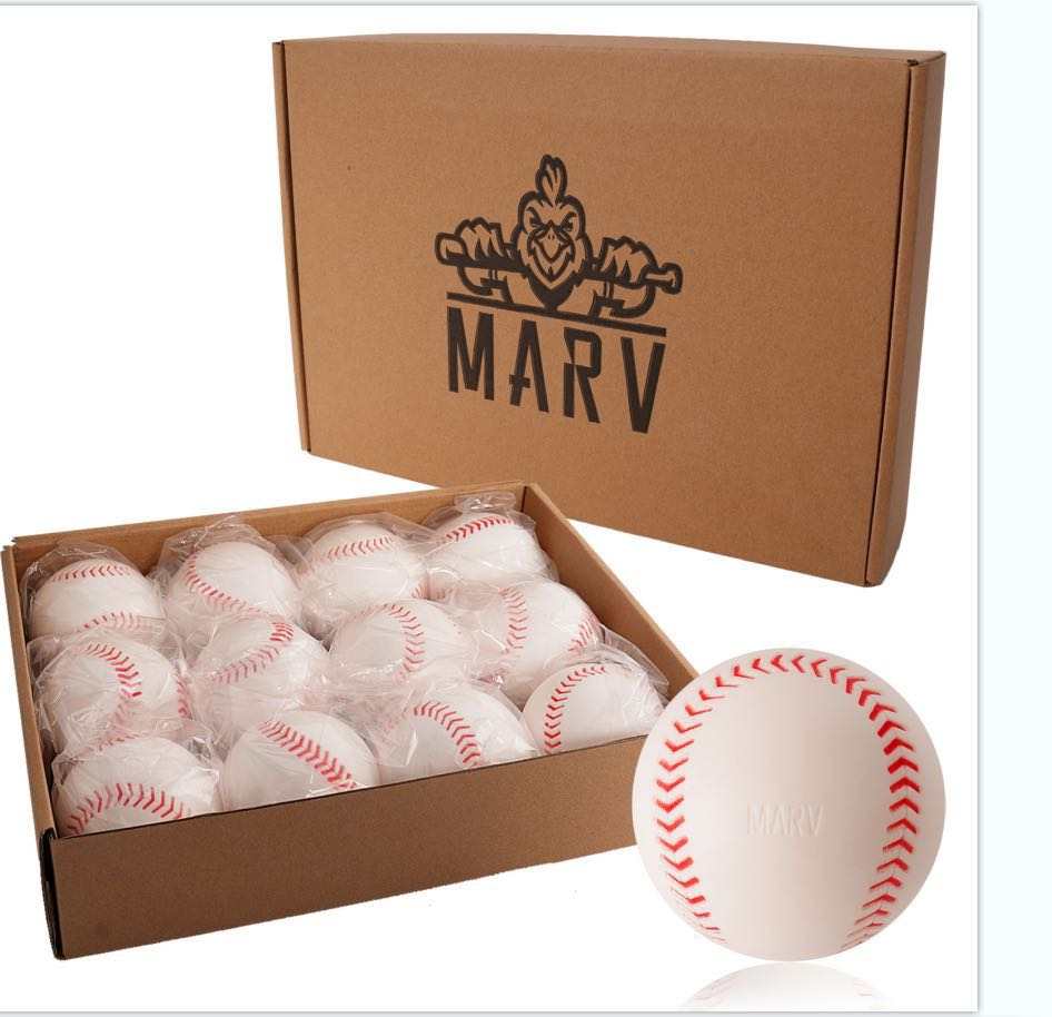 MARV FOAM (SUNKEN SEAMS) PITCHING MACHINE BALLS – Marv Training